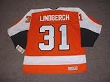 PELLE LINDBERGH Philadelphia Flyers 1981 CCM Vintage Throwback Away NHL Hockey Jersey