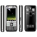 TeckNet KN-A75D 2.6" Touch Screen Dual Sim Card PDA mobile phone With 1.3M Camera, Dual Bluetooth and MP3 / MP4 Player - Black