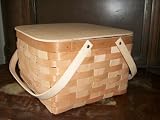 HANDMADE TRADITIONAL DOUBLE PIE BASKET