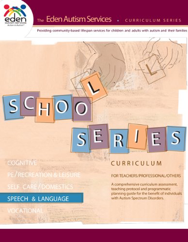 Eden Autism Services Speech and Language Curriculum