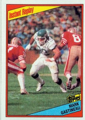 1984 Topps #147 Mark Gastineau IR - New York Jets (Instant Replay)(Football Cards)