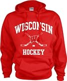 Wisconsin Badgers Perennial Hockey Hooded Sweatshirt