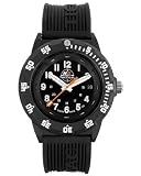 H3 Tactical Men's SNIPER Black Silicone Strap Watch #H3.402231.09