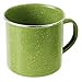 GSI camping tableware green enamel cup