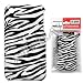 Black and White Stripes Zebra Skin Animal Design Back Snap-On Cover Hard Case Cell Phone Protector for Apple iPhone i-phone