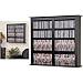 Double Floating Wall Storage In Black Finish By Prepac Furniture