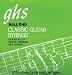 GHS Strings Classical Guitar Set (Clear Nylon, Silver Wound Strings, Ball End)