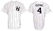 Lou Gehrig New York Yankees MLB Throwback Tackle Twill Felt Replica Baseball Jerseys By Majestic (XXL=52)