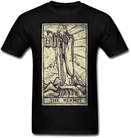 Dachau Pumpkin Men's The Hermit Tarot T-Shirts Black S
