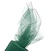 KING DO WAY TULLE Roll Spool 6''x50yd(6''x150') Wedding Party Decor,Atrovirens
