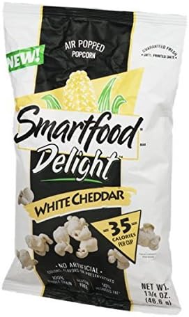 Smartfood Delight White Cheddar Flavor Popcorn, 1.75oz (20 Pack)