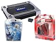 Legacy Mega Amplifier/Installation Package for Car/Truck/SUV -- LA1270BK 2700W Mono-Block Class-D Amplifier (Black) + LCA170SL 1.7 Farad Digital Car Audio Power Capacitor With LED + LAMP4 1600W 4 Gauge Amplifier Installation Kit.