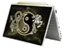 Bundle Monster MINI NETBOOK Laptop Notebook Skin Sticker Cover Art Decal - 7" 8" 9" 10" - Fit HP Dell Asus Acer Eee Compaq MSI - Ying Yang Dragon Tiger