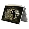 Bundle Monster MINI NETBOOK Laptop Notebook Skin Sticker Cover Art Decal - 7" 8" 9" 10" - Fit HP Dell Asus Acer Eee Compaq MSI - Ying Yang Dragon Tiger