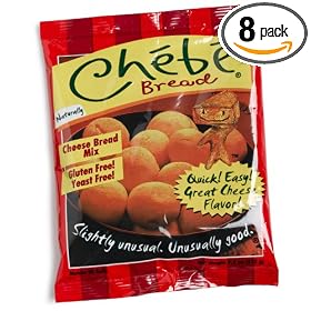 Chebe Bread Cheese Bread Mix, 7.5-Ounce Bags (Pack of 8)
