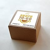 Broth-To-Go Bone Broth - Single Serve Cups - Ultra Convenient Way to Drink Bone Broth!