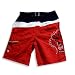 OP - Toddler Boys Rashguard Bathing Suit, Red, Blue, White (Size 3T)