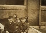 1911 child labor photo Joe Allard, 5 Tannery Yard. Sweeper in twisting room, Eclipse Mills, No. Adam