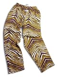 Zubaz Pants: Purple/Gold Zubaz Zebra Pants