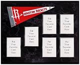 Houston Rockets Mini Pennant Plaque (No Cards)