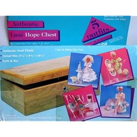 Authentic Lane Hope Chest and Wedding Trousseau - circa 1985 Totsy Mfg. - Fits Barbie,... by Hope Chest & Wedding Trousseau