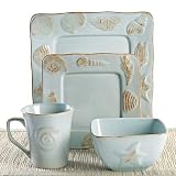 Florida Marketplace 4−pc. Seashore Dinnerware Set