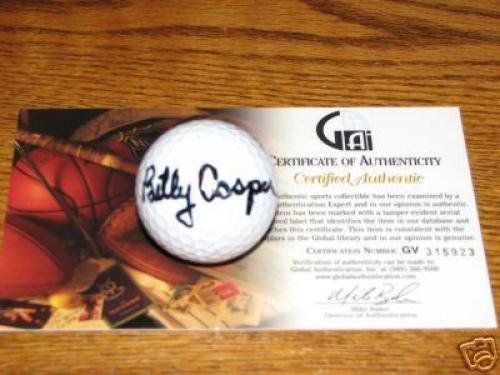 Billy Casper PGA Masters Signed Autograph Golf Ball GAI - Autographed Golf Balls