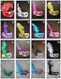 Fantasycart 10PCS Crown Fancy Dress Masquerade Mardi Party Mask Feather