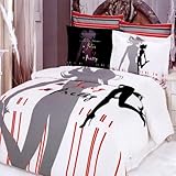 Le Vele Jolie Duvet Cover Bed in Bag Full Queen Bedding Gift Set LE92Q