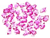 Acrylic Ice Cubes, Pink Color for Centerpiece, Fishbowls, Floral, Hobbies, Crafts Designers