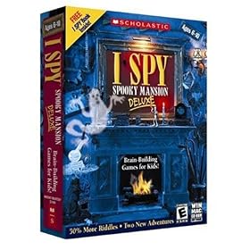 I Spy Spooky Mansion Deluxe v2.0 w/I SPY Book&Bonus Mini CD-Rom