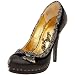 Naughty Monkey Women's Pretty Tree Fashion Pump,Black,9 M US