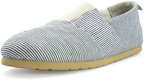 ROYAL ELASTICS Hastings Tan Stripe Canvas Slip-on Shoes 92440076 New