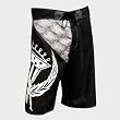 Silver Star Mens TRAPPED Boardshorts in Black