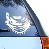 NHL Atlanta Thrashers 8'' White Logo Decal