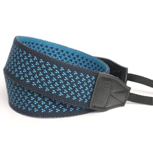 Ciesta CSS-F38-023 Fabric Camera Strap (Navy Dot) for Toy Camera DSLR Mirrorless Camera