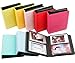 Woodmin Colorful Leaf Pattern Instax Mini Album Fuji Instax Mini Book Album for instax mini7s 8 25 50s 90 Film-Red