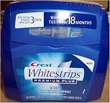 Crest Whitestrips Premium Plus, Dental Whitening Formula System 40 ea