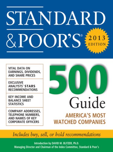 Standard and Poors 500 Guide 2013 (Standard & Poor's 500 Guide), by Standard & Poor's