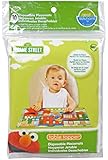 Sesame Street Biodegradable Table Topper Disposable Stick-on Placemat , 30-Count