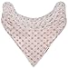 Habbies Baby Naturally Colored Organic Cotton Drool Bibs, Unisex 4-Pack Baby Gift Set (Naturally Colored)