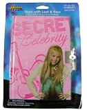 Hannah Montana Miley Cyrus Diary with Lock & Keys 50 Sheets 4.75 X 6.67