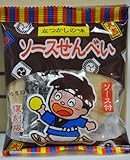 やおきん　ソースせんべい　（1箱15g小袋30袋入り）