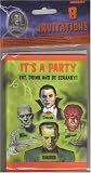 Universal Monsters Halloween Party Invitations - 8 Pack