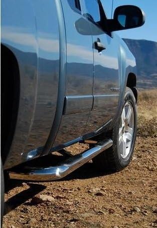 Endurance Truck ETA-103SSRK 2014 Chevy And GMC Regular Cab With 3 in. Stainless Side Bars