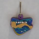 Colorflex Swimming Zipper Pull