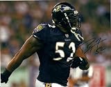 Ray Lewis Signed Autographed Baltimore Ravens 8x10 Photo