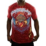 CHRISTIAN AUDIGIER Ed Hardy Platinum Wings Mens T-Shirt