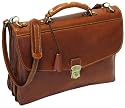 Cenzo Italian Leather Briefcase Attache