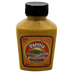 Panola Jalapeno Mustard, 9-Ounce Jars (Pack of 6)